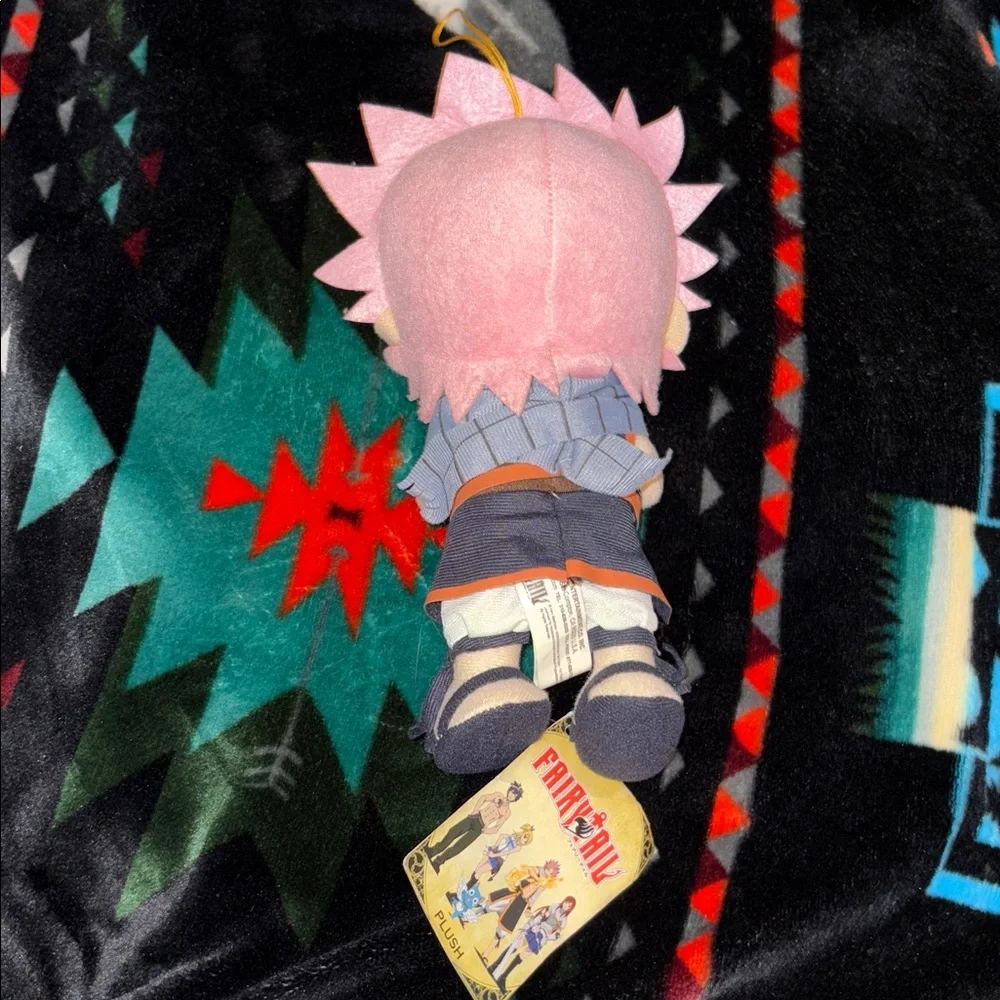 Fairy Tail Natsu Dragneel Great Eastern GE Animation 9.5”‎ Plush new with tags